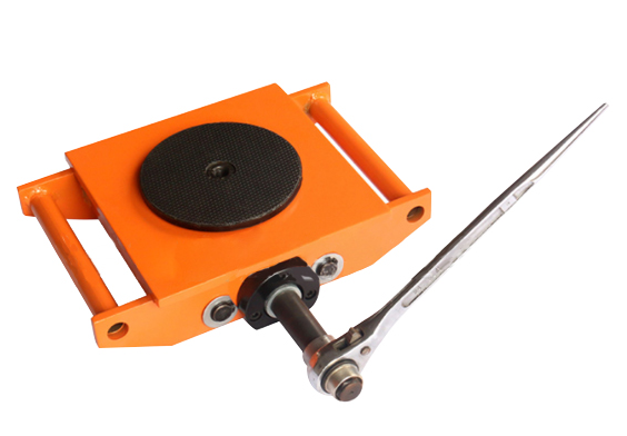 手搖式搬運小坦克用于大型空調(diào)的搬運