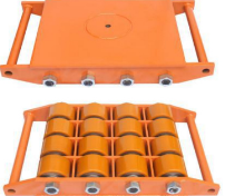 大型設(shè)備搬運使用搬運小坦克